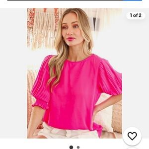 Vibrant Pink Women's Blouse